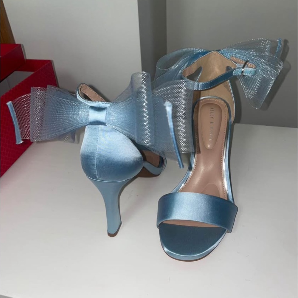 Kelly & Katie Light Blue Heels